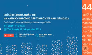 Quảng Ninh đứng thứ nhất toàn quốc Chỉ số Hiệu quả quản trị và Hành chính công cấp tỉnh 2022