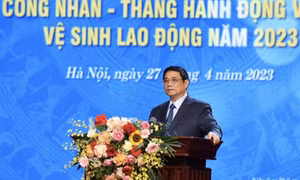 Thủ tướng Phạm Minh Chính dự Lễ phát động Tháng Công nhân năm 2023