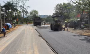 Thông tuyến tỉnh lộ 341 trước ngày 30/4