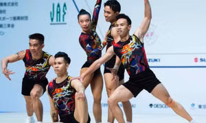 Aerobic Việt Nam giành HC vàng Cup thế giới