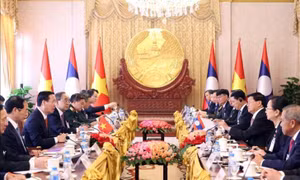 Không ngừng củng cố và phát triển hơn nữa quan hệ đoàn kết đặc biệt Việt Nam - Lào