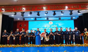 Ngày 27/4, Công đoàn Cục Hải quan tỉnh tổ chức Đại hội lần thứ XVI, nhiệm kỳ 2023 – 2028.