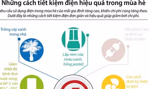 Mẹo sử dụng điện an toàn, tiết kiệm trong ngày nắng nóng