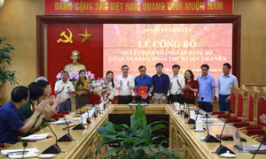 Tiên Yên: Thành lập Đảng bộ Cơ quan Đảng, Đoàn thể