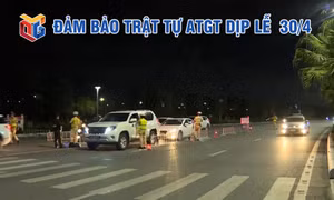 Đảm bảo trật tự ATGT dịp lễ 30/4