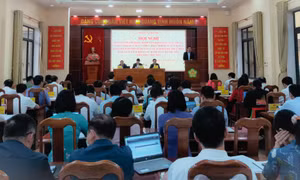 Đảng bộ huyện Ba Chẽ kiểm điểm giữa nhiệm kỳ thực hiện Nghị quyết Đại hội Đảng các cấp, nhiệm kỳ 2020-2025