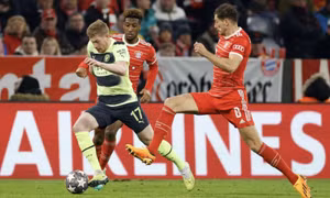 Man City loại Bayern khỏi Champions League