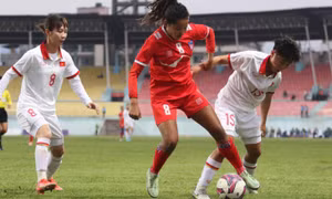 Huỳnh Như lập cú đúp tại vòng loại Olympic 2024