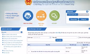 Ứng dụng công nghệ thông tin trong cung cấp dịch vụ công