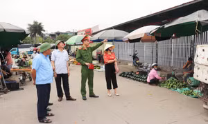 Đảm bảo phòng cháy chữa cháy tại chợ truyền thống