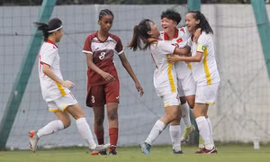 U17 nữ Việt Nam đại thắng ngày ra quân giải châu Á