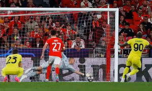 Inter chiếm ưu thế ở tứ kết Champions League