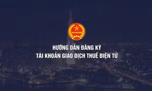 Hướng dẫn đăng ký tài khoản giao dịch thuế điện tử