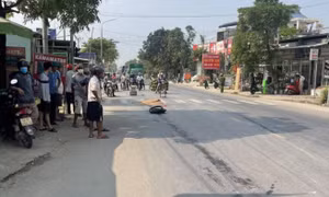 Cụ bà 90 tuổi tử vong thương tâm sau va chạm với xe đầu kéo