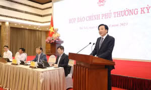 Họp báo Chính phủ thường kỳ tháng 3/2023