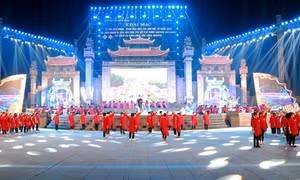 Tổng duyệt chương trình nghệ thuật khai mạc Lễ hội Đền Hùng và Tuần Văn hóa - Du lịch năm 2023​