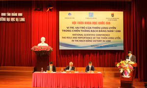 Hội thảo quốc gia “Vị trí, vai trò của Thiên Long Uyển trong Chiến thắng Bạch Đằng năm 1288”