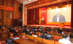 Hội nghị Cán bộ toàn quốc quán triệt, triển khai thực hiện Kết luận và Quy định của Ban Chấp hành Trung ương về xây dựng, chỉnh đốn Đảng