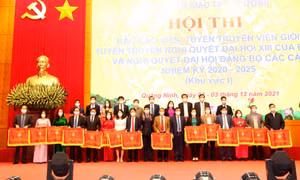 Hội thi Báo cáo viên, tuyên truyền viên giỏi khu vực I năm 2021