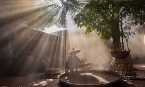 Về làng cổ Đường Lâm, ngắm cảnh yên bình khiến lòng người xao xuyến