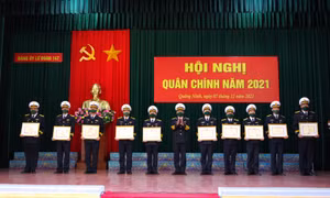 Lữ đoàn 147 Hải quân: Hội nghị quân chính năm 2021