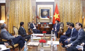 Chủ tịch Quốc hội Vương Đình Huệ tiếp lãnh đạo 3 Tập đoàn lớn của Ấn Độ