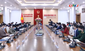 UBND tỉnh họp thường kỳ tháng 12