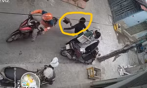 Bắt nhanh tên cướp giật “hụt” túi xách khiến nạn nhân đập mặt xuống đường
