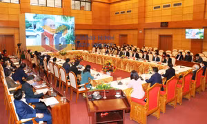 Hội thảo khoa học "Hợp nhất các cơ quan báo chí, thông tin cấp tỉnh từ thực tiễn hoạt động của Trung tâm Truyền thông tỉnh Quảng Ninh", tháng 12-2021