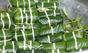 Bí quyết gói, luộc bánh chưng theo cách truyền thống