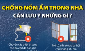 Những điều không nên làm khi thời tiết nồm ẩm như hiện nay