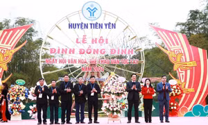 Khai mạc Lễ hội đình Đồng Đình và Ngày hội VH-TT dân tộc Tày huyện Tiên Yên năm 2024