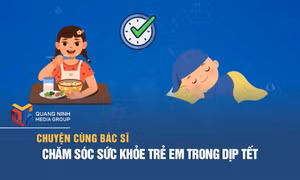 Chăm sóc sức khỏe trẻ em trong dịp Tết