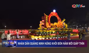 Nhân dân Quảng Ninh hứng khởi đón năm mới Giáp Thìn