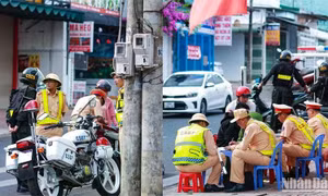 Tạm giữ đối tượng “thông chốt” kiểm tra nồng độ cồn và đánh cảnh sát giao thông