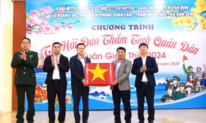 Vân Đồn: “Tết Hải đảo thắm tình quân dân” Xuân Giáp Thìn 2024