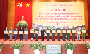 Sơ kết 5 năm thực hiện Ngày Biên phòng toàn dân, giai đoạn 2019-2024