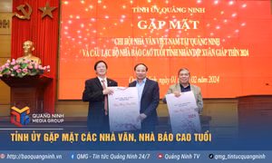 Tỉnh ủy gặp mặt các nhà văn, nhà báo cao tuổi