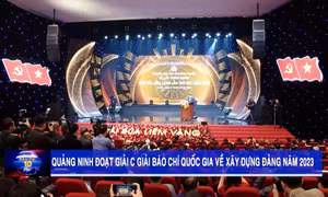 Quảng Ninh có tác phẩm đạt giải C Giải báo chí Quốc gia về xây dựng Đảng năm 2023