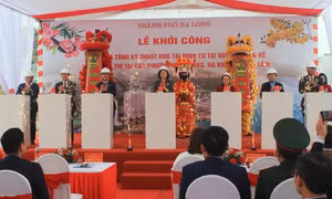 Khởi công Dự án Hạ tầng kỹ thuật khu tái định cư
