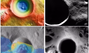 Trung Quốc cạnh tranh NASA, chọn miệng núi lửa Shackleton để hạ cánh ở Mặt trăng