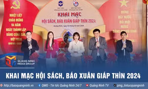 Khai mạc Hội sách, báo xuân Giáp Thìn 2024
