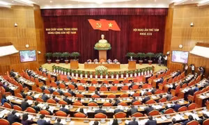 Kết luận của Bộ Chính trị về xây dựng kết cấu hạ tầng đồng bộ nhằm đưa nước ta cơ bản trở thành nước công nghiệp theo hướng hiện đại