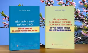 Xuất bản 2 cuốn sách của Tổng Bí thư Nguyễn Phú Trọng về quyết tâm thực hiện thắng lợi Nghị quyết Đại hội XIII của Đảng
