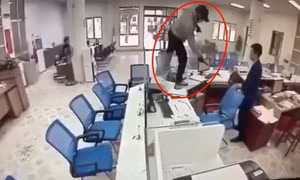 Công an Nghệ An phát thông báo truy tìm tên cướp ngân hàng