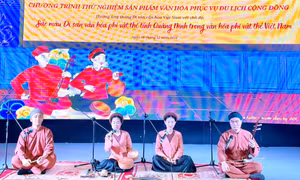 Khai thác du lịch từ nghệ thuật hát xẩm 