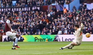 Man City gục ngã trước Aston Villa