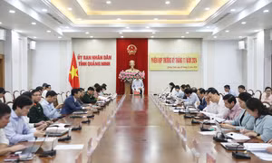 UBND tỉnh họp thường kỳ tháng 11