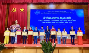 43 mô hình sản phẩm đạt giải Cuộc thi Sáng tạo thanh thiếu niên nhi đồng tỉnh Quảng Ninh lần thứ IX, năm 2024
