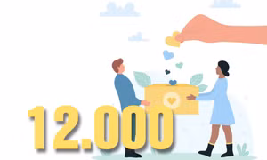12.000 - là số suất quà Tết mà các cấp hội CTĐ tỉnh trao tặng cho các hộ khó khăn, đối tượng bảo trợ